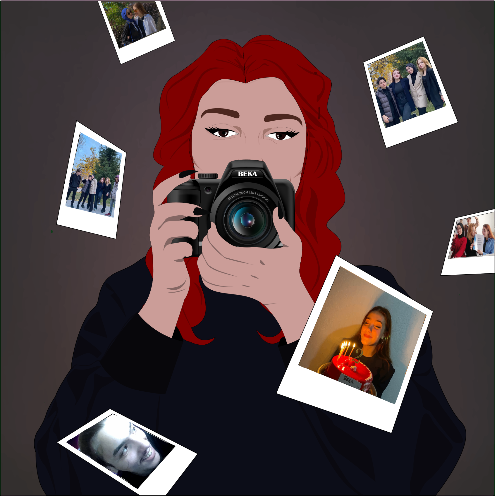 Fotoğraf çeken Kübuto